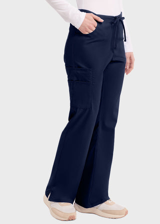 Dickies EDS Women's Missy Fit Petites Drawstring Cargo Scrub Pant