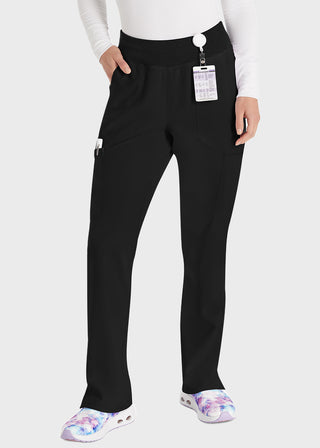 Dickies EDS Essentials  Women's Natural Rise Tapered Leg Pull-On Petite Pant