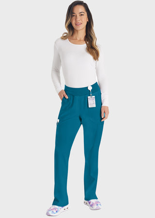 Dickies EDS Essentials  Women's Natural Rise Tapered Leg Pull-On Petite Pant