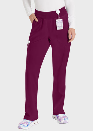 Dickies EDS Essentials  Women's Natural Rise Tapered Leg Pull-On Petite Pant