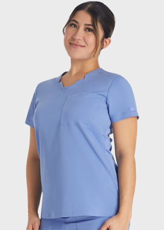 Dickies Balance Women's Notched V-neck Top