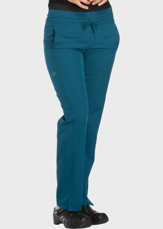 Dickies Dynamix Women's Mid Rise Straight Leg Drawstring Petite Pant