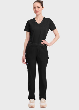 Dickies Balance Women's Mid Rise Straight Leg Pull-on Pant