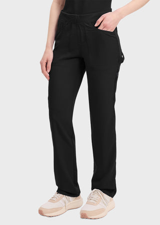 Dickies Balance Women's Mid Rise Straight Leg Pull-on Tall Pant