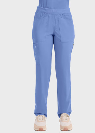 Dickies Balance Women's Mid Rise Straight Leg Pull-on Petite Pant