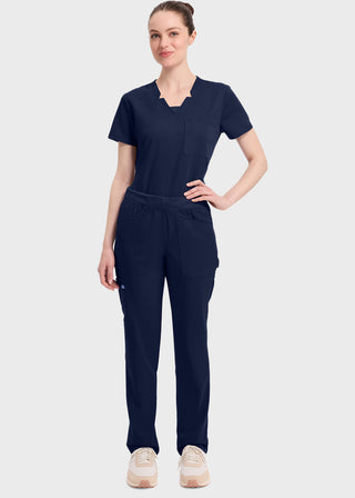 Dickies Balance Women's Mid Rise Straight Leg Pull-on Tall Pant