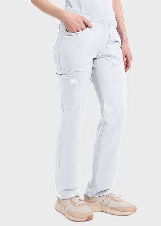 Dickies Balance Women's Mid Rise Straight Leg Pull-on Petite Pant