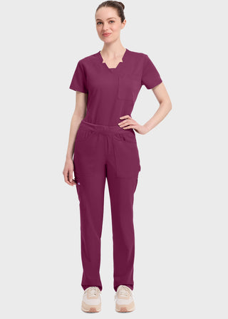 Dickies Balance Women's Mid Rise Straight Leg Pull-on Pant