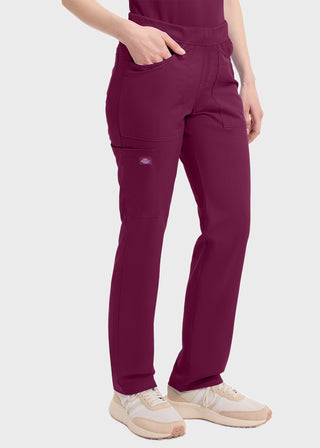 Dickies Balance Women's Mid Rise Straight Leg Pull-on Pant