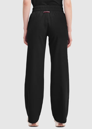 Dickies Women's Mid Rise Zip Fly Wide Leg Cargo Petite Pant