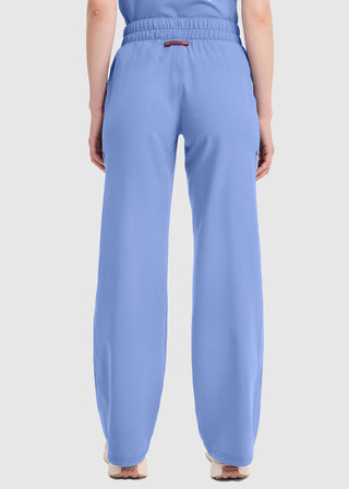 Dickies Women's Mid Rise Zip Fly Wide Leg Cargo Petite Pant