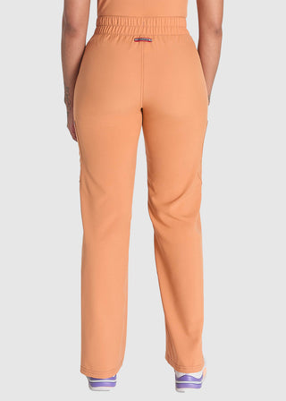 Dickies Women's Mid Rise Zip Fly Wide Leg Cargo Petite Pant