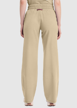 Dickies Women's Mid Rise Zip Fly Wide Leg Cargo Petite Pant