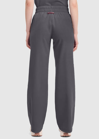 Dickies Women's Mid Rise Zip Fly Wide Leg Cargo Petite Pant