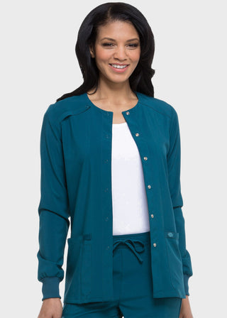 Dickies EDS Essentials Women's Snap Front Warm-up Jacket