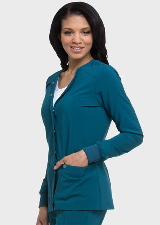 Dickies EDS Essentials Women's Snap Front Warm-up Jacket