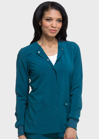 Dickies EDS Essentials Women's Snap Front Warm-up Jacket