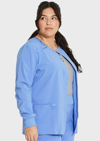 Dickies EDS Essentials Women's Snap Front Warm-up Jacket