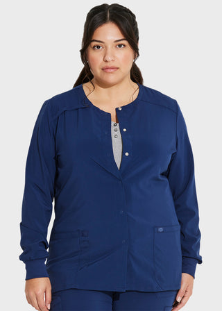 Dickies EDS Essentials Women's Snap Front Warm-up Jacket