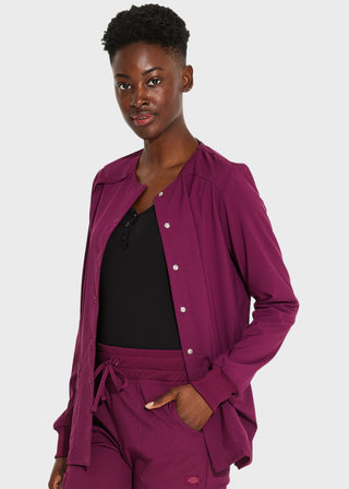 Dickies EDS Essentials Women's Snap Front Warm-up Jacket