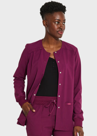 Dickies EDS Essentials Women's Snap Front Warm-up Jacket