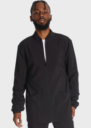Dickies EDS Essentials Men's Zip Front 3 Pocket Scrub Jacket