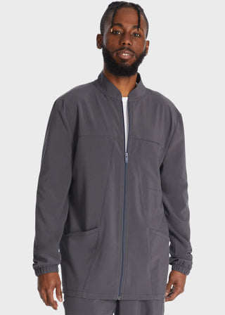 Dickies EDS Essentials Men's Zip Front 3 Pocket Scrub Jacket