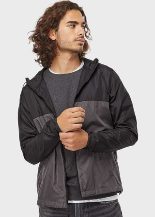 Independent Trading Co Lightweight Windbreaker Full-Zip Jacket