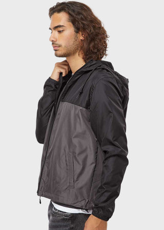 Independent Trading Co Lightweight Windbreaker Full-Zip Jacket