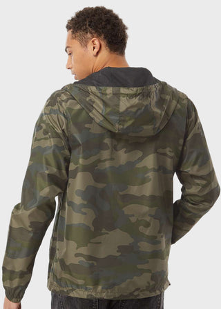 Independent Trading Co Lightweight Windbreaker Full-Zip Jacket