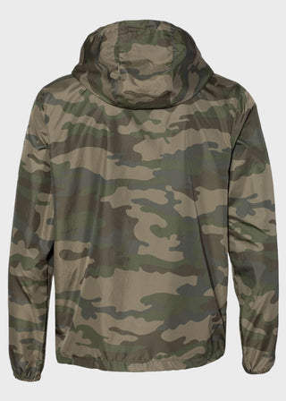 Independent Trading Co Lightweight Windbreaker Full-Zip Jacket