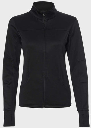 Independent Trading Co Women's Poly Tech Full-Zip Track Jacket