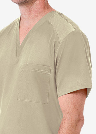 Maevn EON Mens V-neck Mesh Top