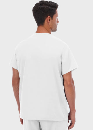 White Swan Fundamentals Unisex One Pocket Basic Scrub Top