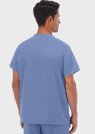 White Swan Fundamentals Unisex One Pocket Basic Scrub Top