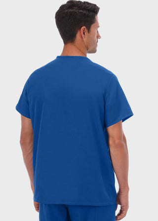 White Swan Fundamentals Unisex One Pocket Basic Scrub Top