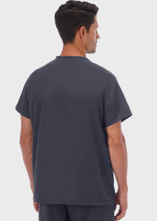 White Swan Fundamentals Unisex One Pocket Basic Scrub Top