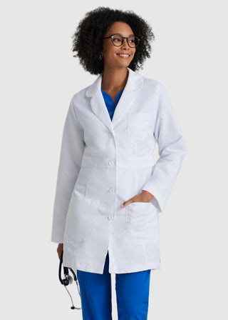 Grey's Anatomy Women's 34" Notched Collar Lab Coat