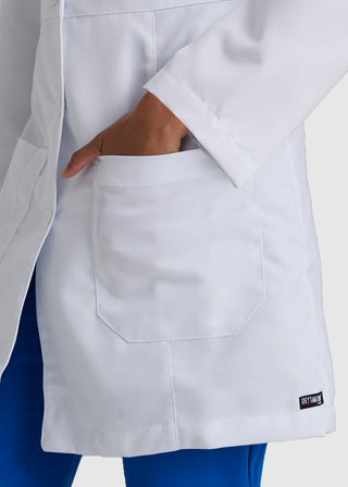 Grey's Anatomy Women's 34" Notched Collar Lab Coat