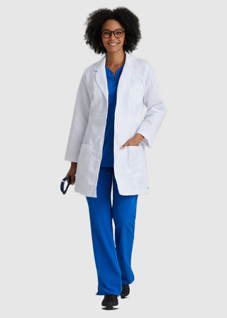 Grey's Anatomy Women's 34" Notched Collar Lab Coat