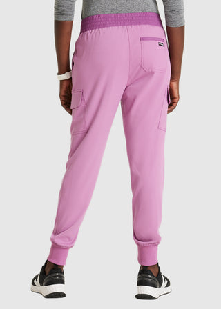 Grey's Anatomy Spandex Stretch Women's Amelia Two-Tone Jogger Scrub Pant