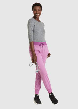 Grey's Anatomy Spandex Stretch Women's Amelia Two-Tone Jogger Scrub Pant