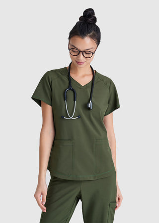 Grey's Anatomy Evolve Women's Rhythm Scrub Top