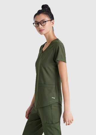 Grey's Anatomy Evolve Women's Rhythm Scrub Top