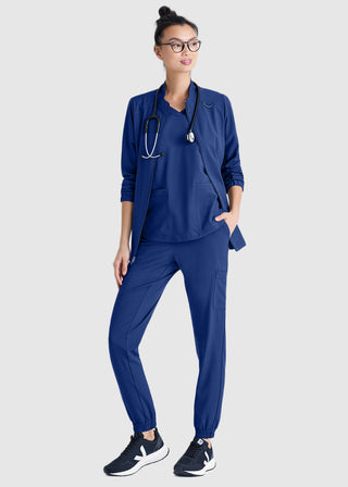 Grey's Anatomy Evolve Women's Virtue Warmup Scrub Jacket