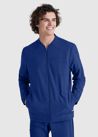 Grey's Anatomy Evolve Men's Cycle Warm-Up Scrub Jacket