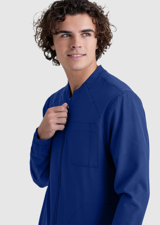 Grey's Anatomy Evolve Men's Cycle Warm-Up Scrub Jacket