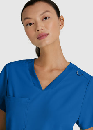 Grey's Anatomy Spandex Stretch Women's V-Neck Scrub Top
