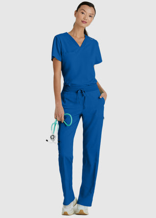 Grey's Anatomy Spandex Stretch Women's V-Neck Scrub Top