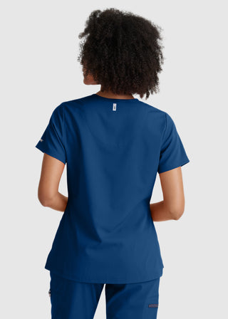 Grey's Anatomy Spandex Stretch Women's V-Neck Scrub Top